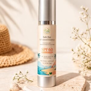 Safe Ray Advanced Essence Sunscreen in Weekly Glow Duo