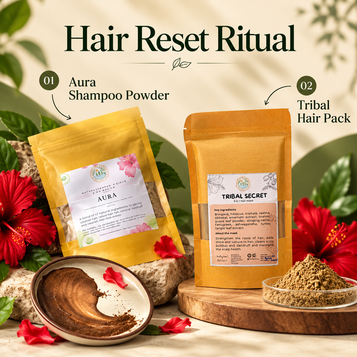 Hair Reset Ritual combo overview