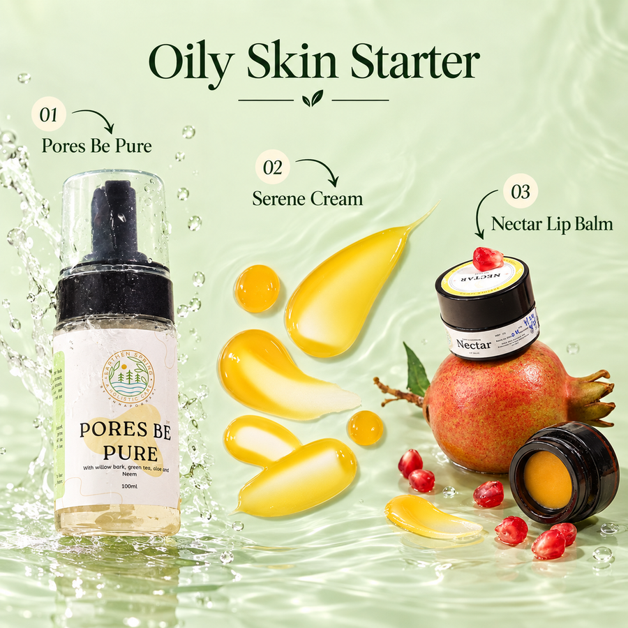 Oily Skin Starter combo overview
